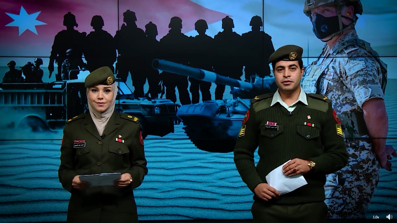 القوات المسلحة تبدأ البث التلفزيوني الخاص