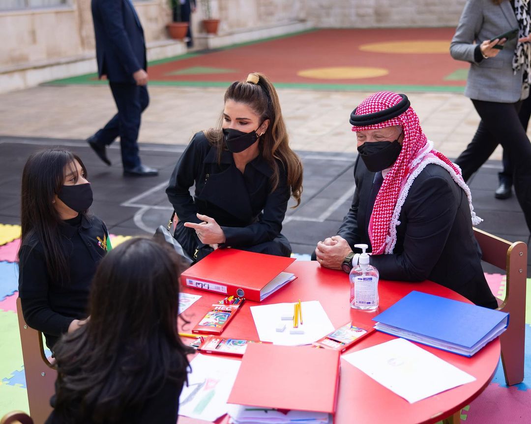 الملكة رانيا: مؤسسة الحسين للأيتام لها