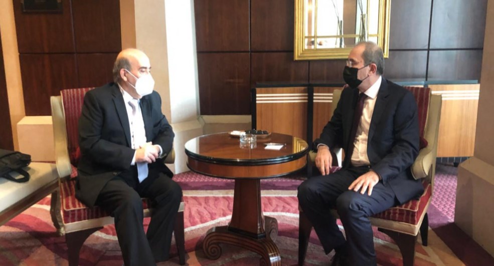 الصفدي يلتقي شربل وهبة