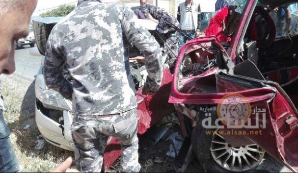 وفاة و4 إصابات بحادث سير قرب