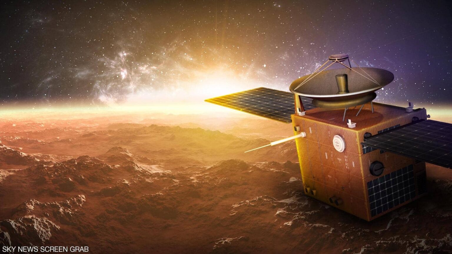 “مسبار الأمل” الإماراتي يصل المريخ