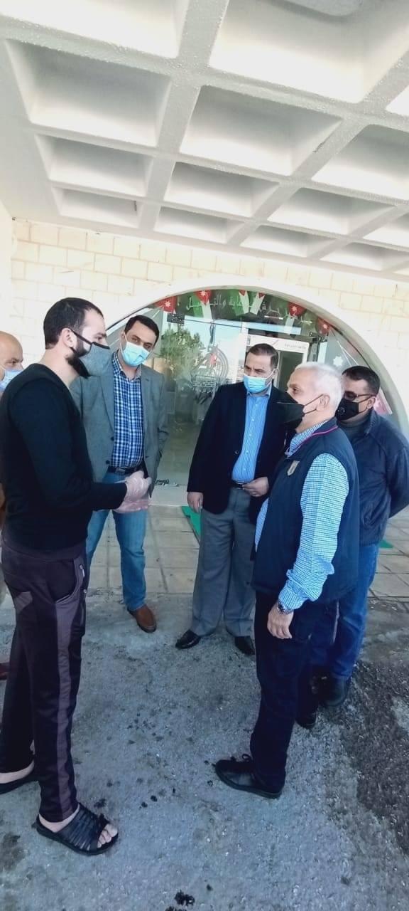 المفلح وأبو قاعود في زيارة لمركز