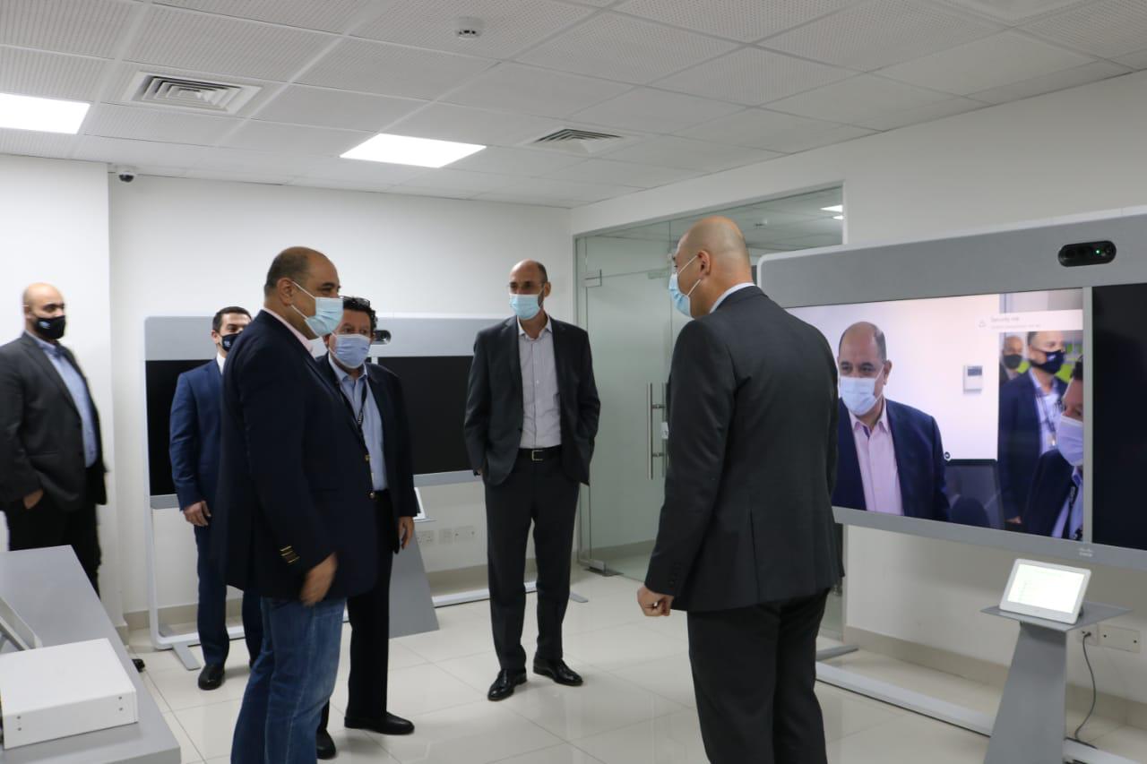 الهناندة يزور شركة Estarta Solutions العالمية..