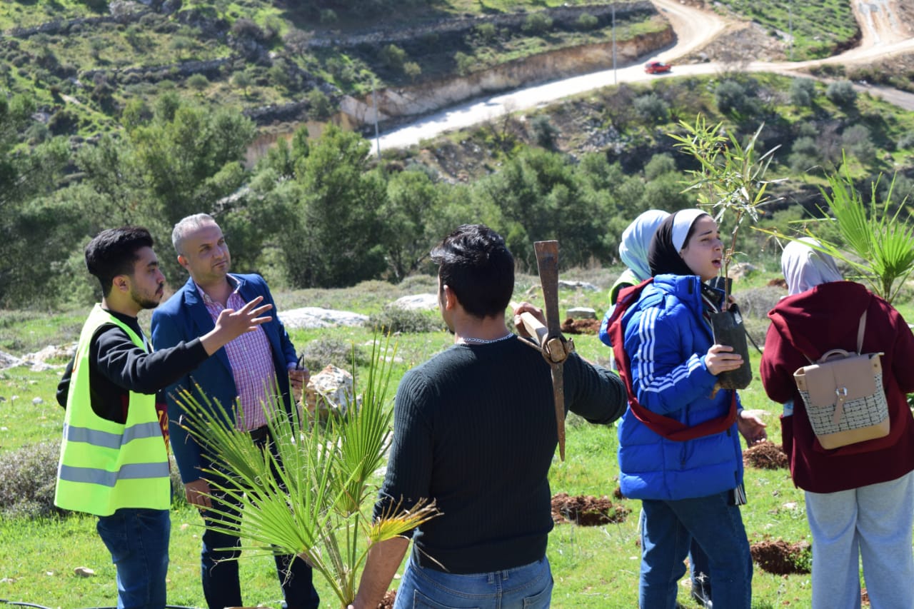 البدء بزراعة غابة أصدقاء الأمن الوطني