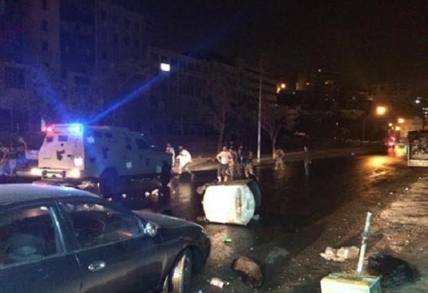 مشاجرة جماعية بين عائلتين في حي