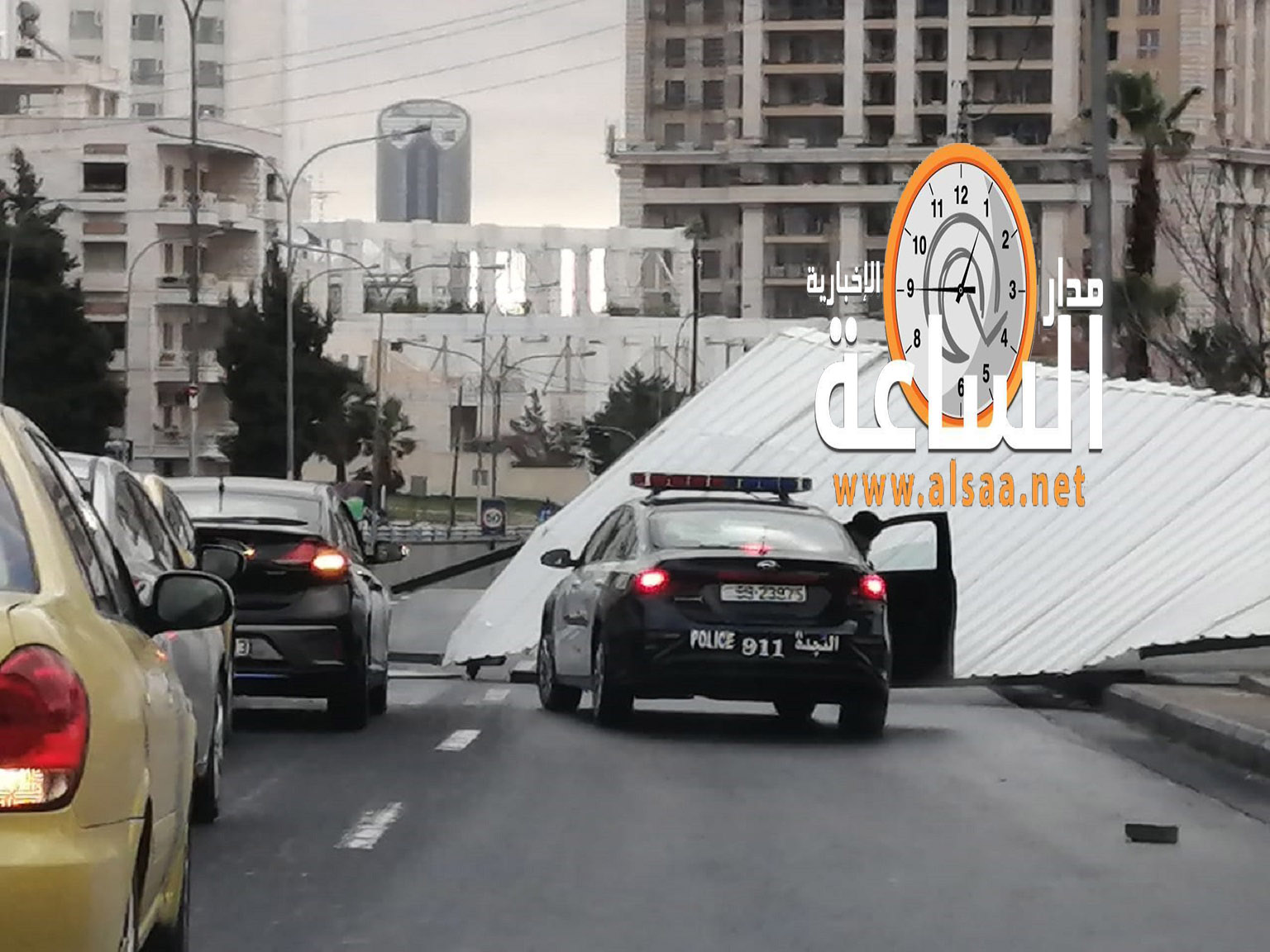 حدث بالقرب من الدوار الخامس (صور)