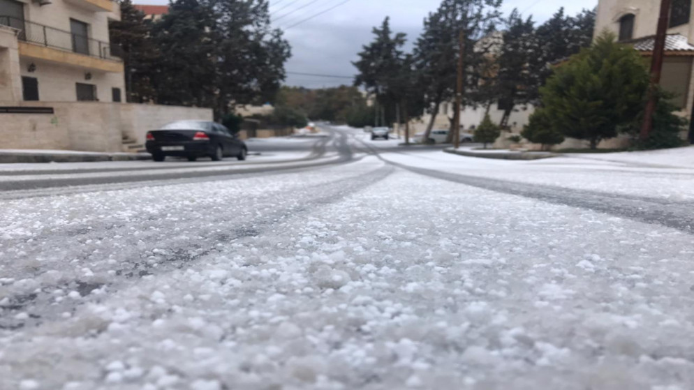 طقس العرب: ذروة الهطل الثلجي لم