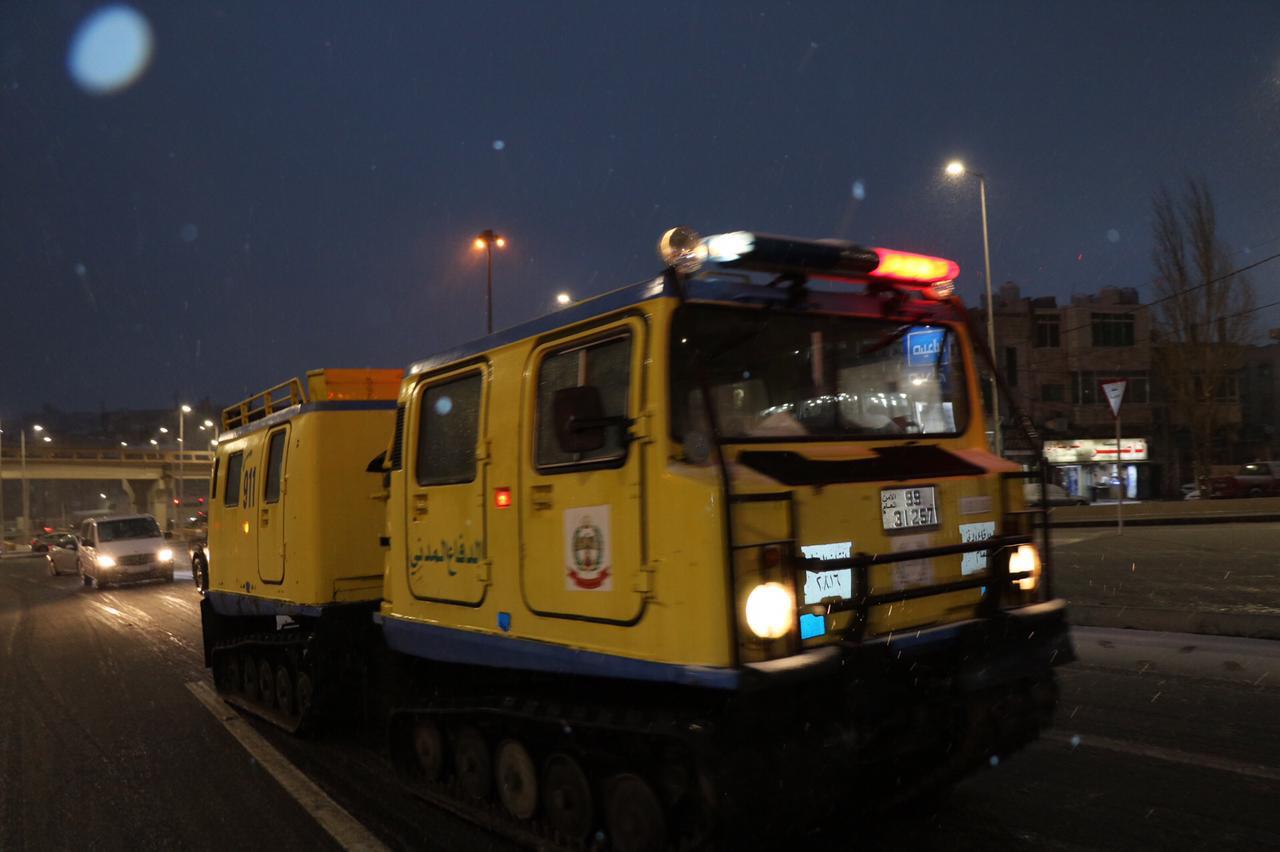 الامن العام يعلن حالة الطرق حتى