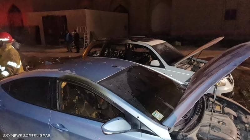 هجوم صاروخي يستهدف السفارة الأميركية ببغداد