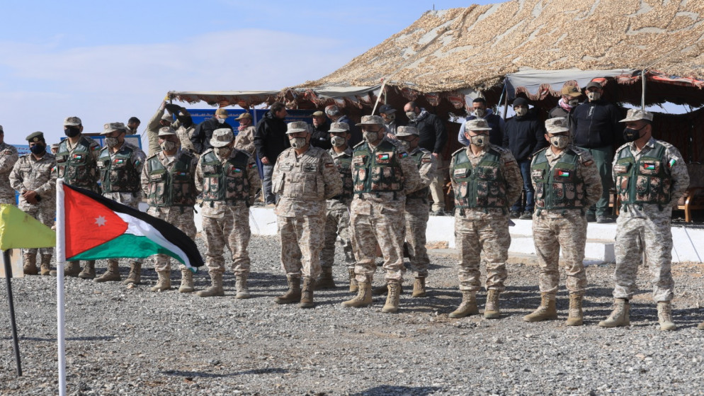 ولي العهد يشارك بتمرين تعبوي نفذته