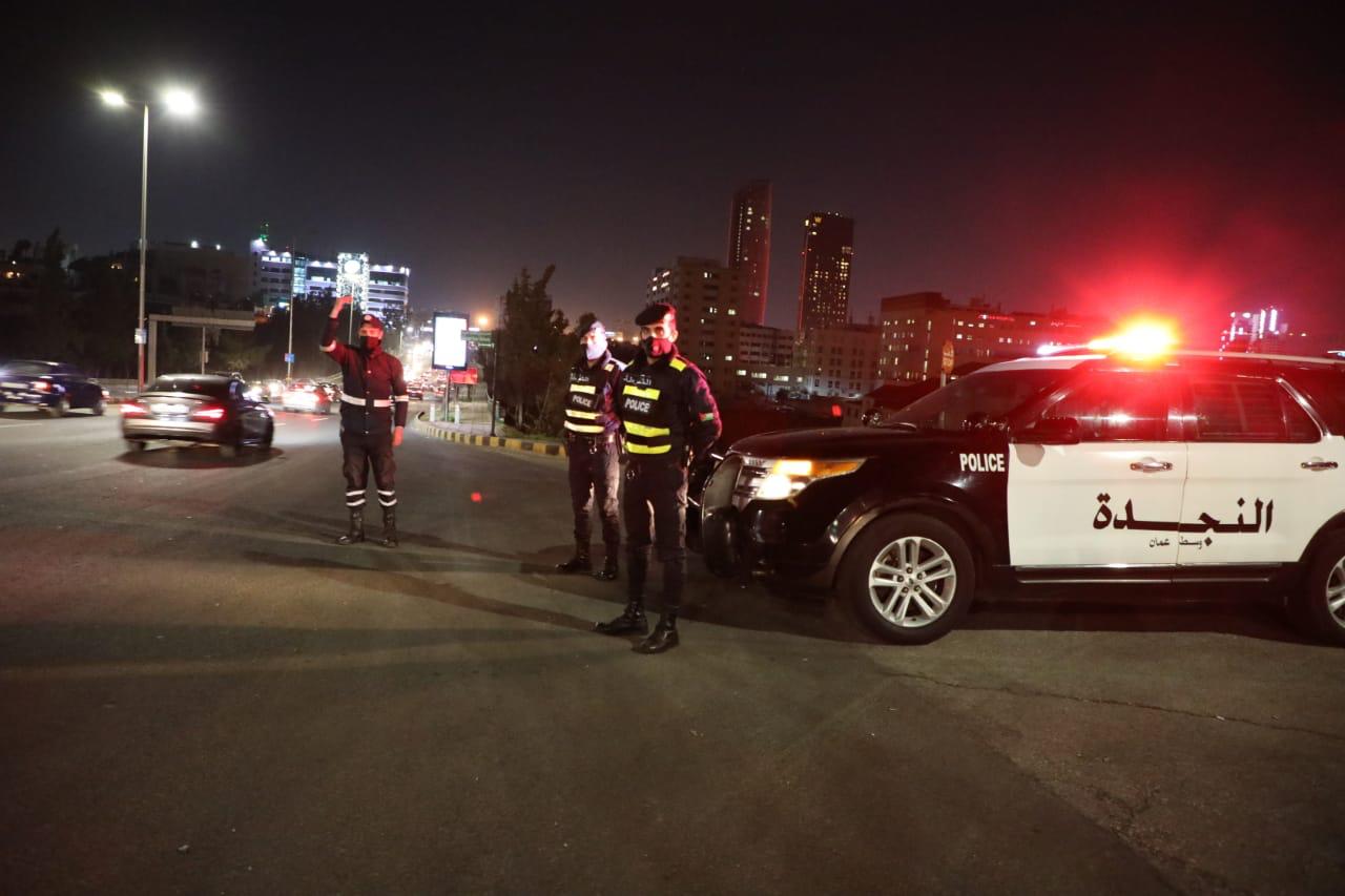 الانتشار الامني وتفعيل نقاط الغلق الساعة