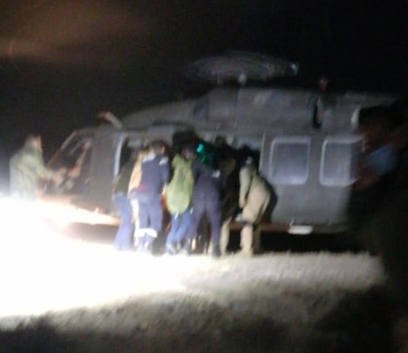 القوات المسلحه تحرك فريقا مختصا لإنقاذ