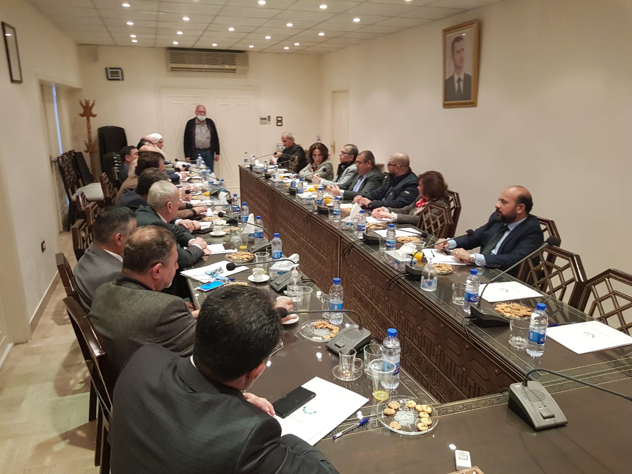 ترتيبات سورية أردنية لإعادة التجارة بين