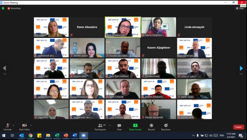 أورنج الأردن تعقد جلسة تعريفية لمشروعها