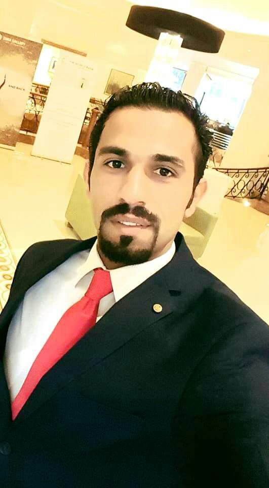 قاسم الزيود العبادي يهنئ اياد الجندي