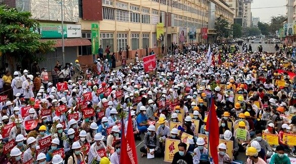 انقلابيو ميانمار يدفعون 2 مليون دولار