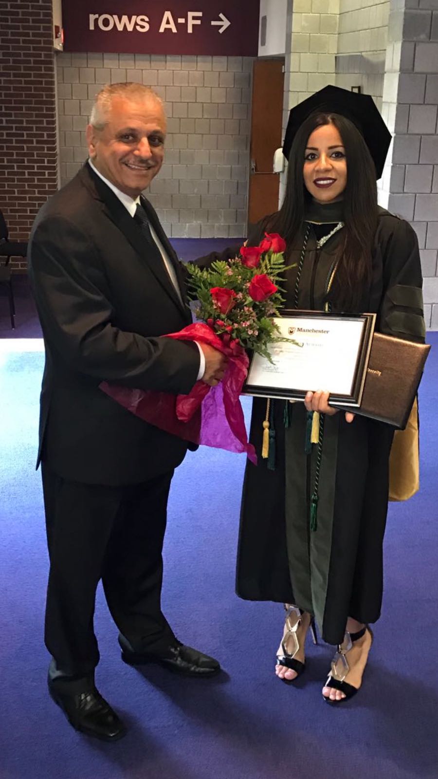 الدكتوره توجان المصري.. مبروك مرتبة الشرف