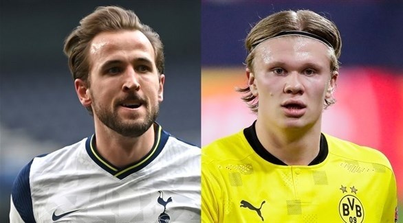 يونايتد يفاضل بين كين وهالاند لخلافة