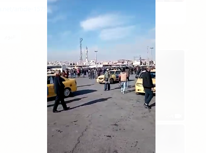 سائقو باصات النقل العام يبدأون اضرابا