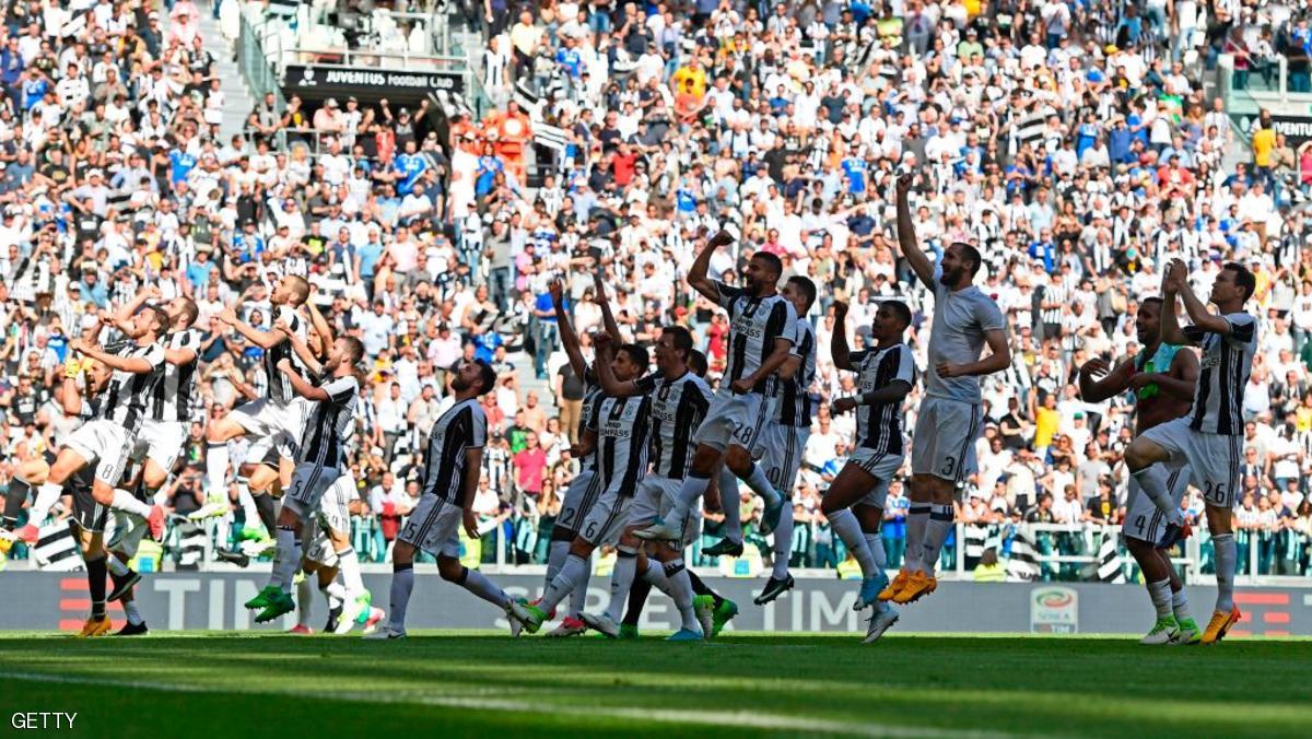 يوفنتوس يحرز لقب الدوري للمرة السادسة