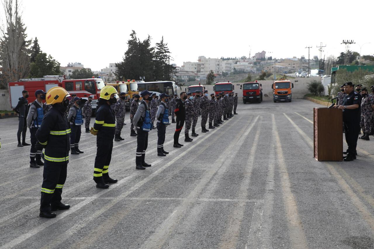 الحواتمة ينقل تحيات الملك وتقديره لكوادر