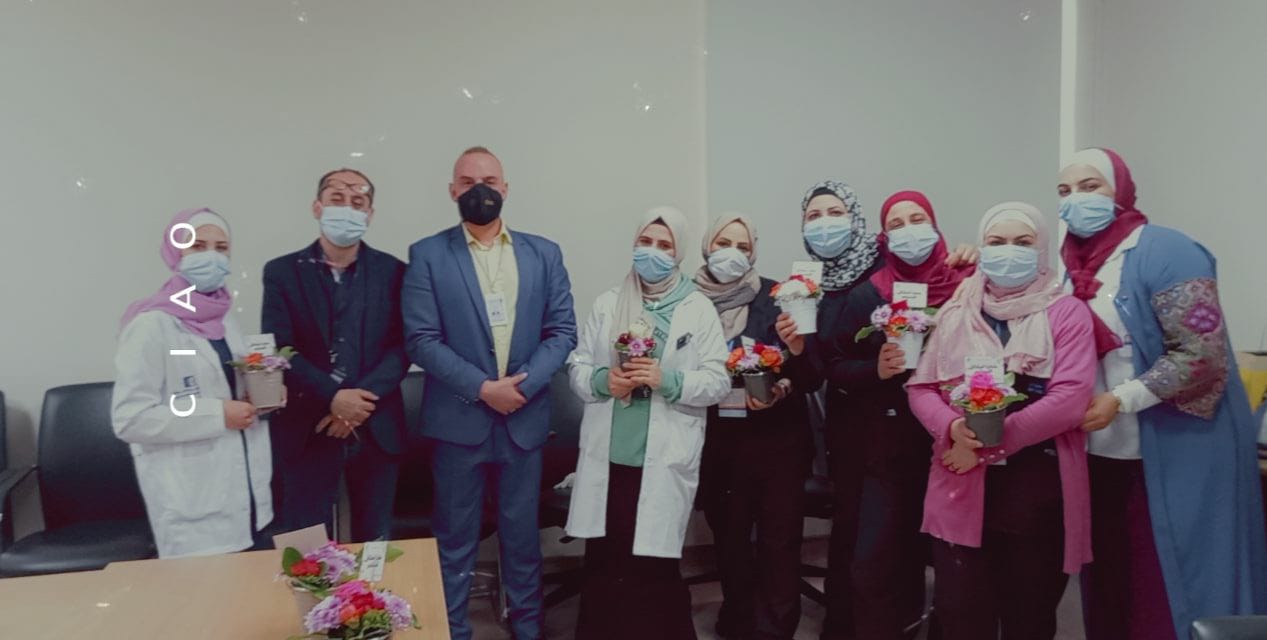 الأشعه العلاجيه في «الحسين» تحتفل بعيد