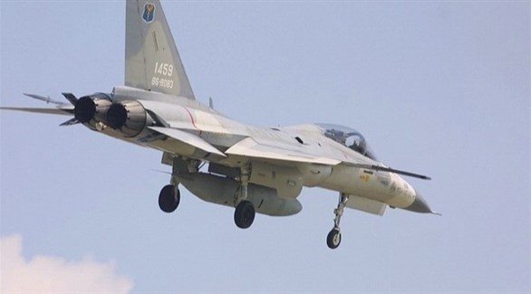 تصادم بين مقاتلتين تايوانيتين في الجو