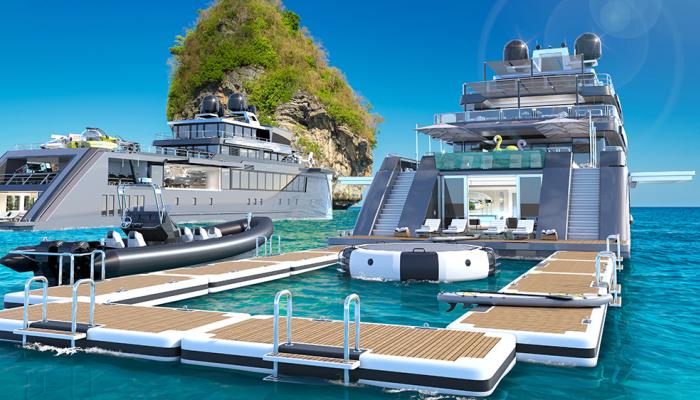 اليخت التوأم.. 230 قدما من الخصوصية