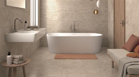 درجات البيج تغزو الحمام في 2021