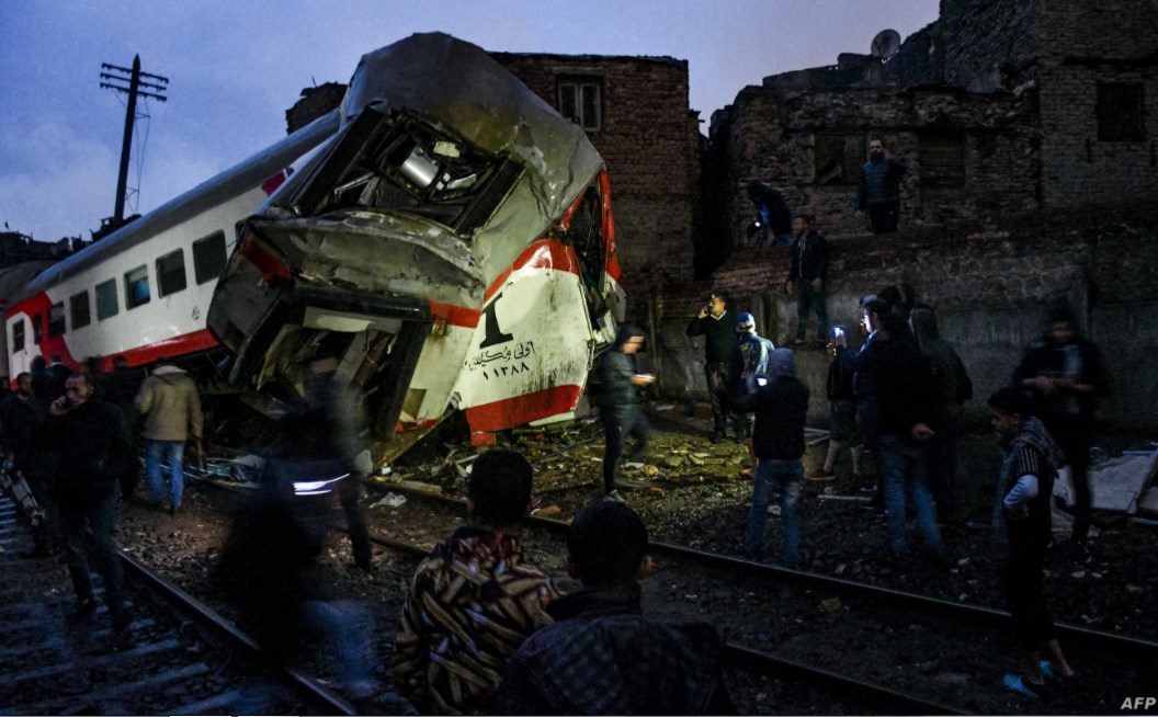 وزارة النقل المصرية تكشف سبب تصادم