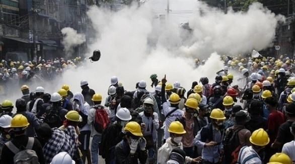 مقتل 4 محتجين في ميانمار