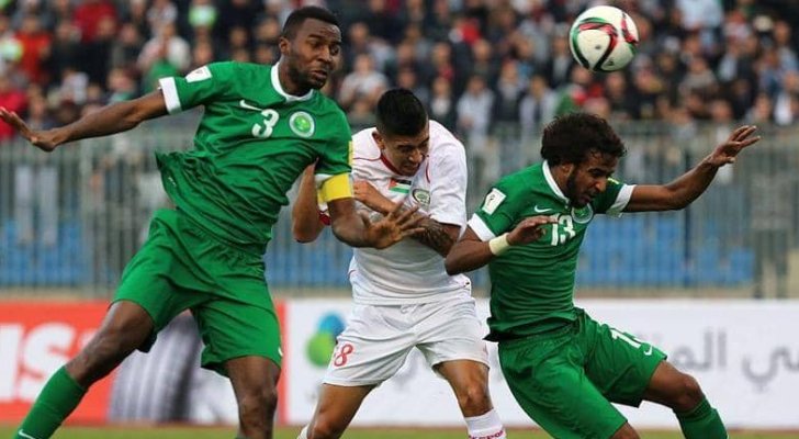 المنتخب الفلسطيني يلاقي نظيره السعودي في