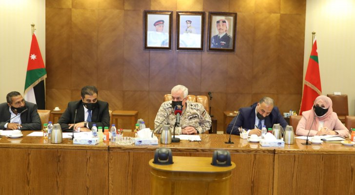 الحنيطي يلتقي أعضاء كتلة الشعب النيابية