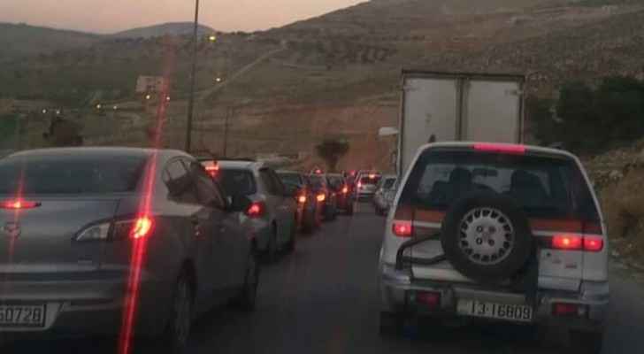 اصابات بحادث تصادم 1635 مركبات وأزمة