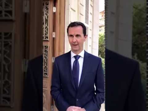 الأسد من على باب مكتبه: استعادة