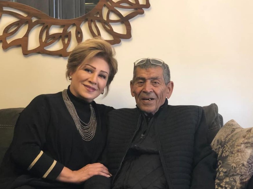 وفاة والد الفنانة أمل الدباس