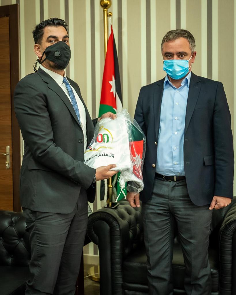 الجنيدي: سأغرس أعلام الأردن ومئوية الدولة