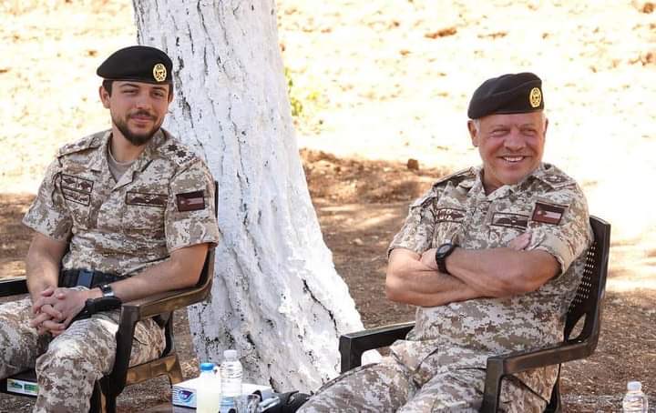 الشواربة: في ركب عبدالله الثاني وولي