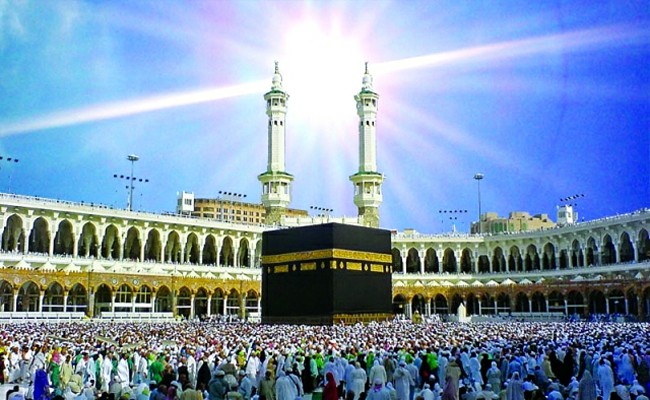 الشمس تتعامد مع الكعبة أول أيام