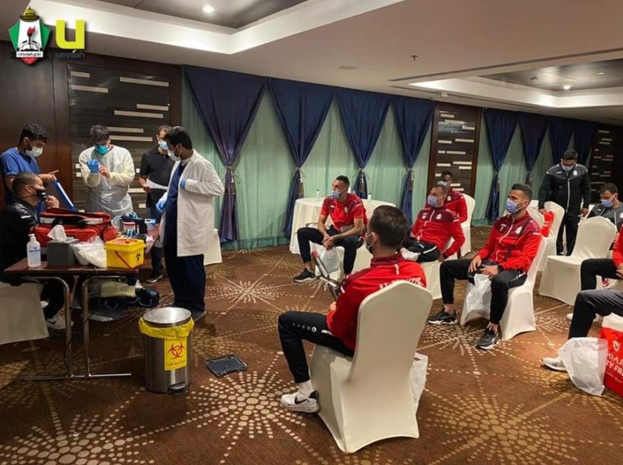 «سلبية» فحوصات كورونا لبعثة الوحدات