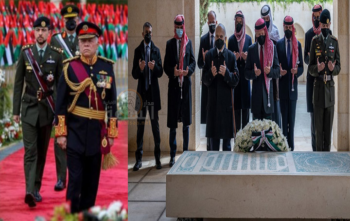 لماذا غيّر الملك لباس العرش خلال