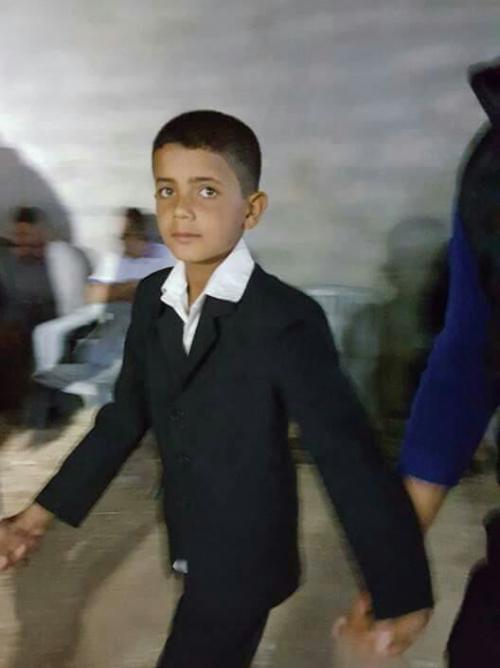 حفل خطبة لطفلين في الرمثا