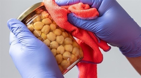 تعقيم مشتريات البقالة لا يحمي من