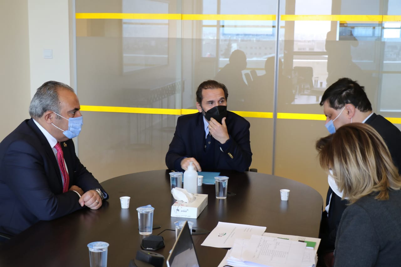 الأمير مرعد يلتقي أمين عمان