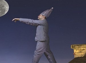 المشي أثناء النوم مؤشر على احتمال