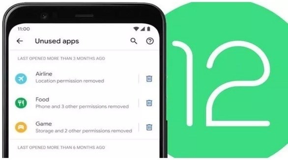 التحديث الجديد لأندرويد 12 يحذف التطبيقات