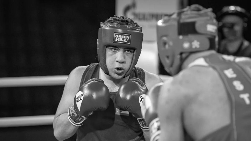 وصول جثمان الملاكم الشاب راشد الصويصات