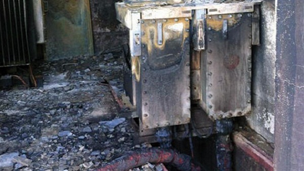 انفجار محول كهرباء بعمارة في إربد