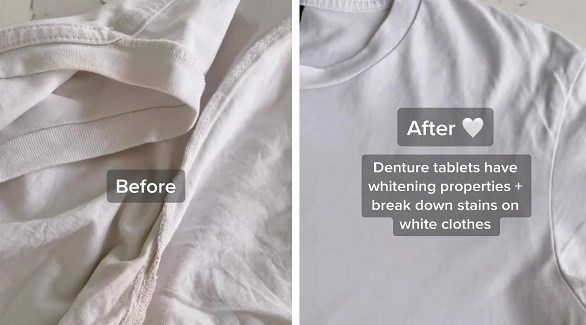 كيف تزيلين بقع التعرق من الملابس