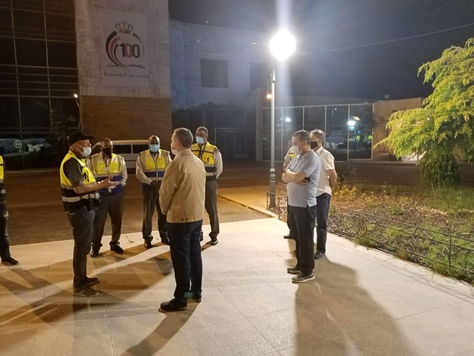 النابلسي في مدينة الحسين للشباب بعد